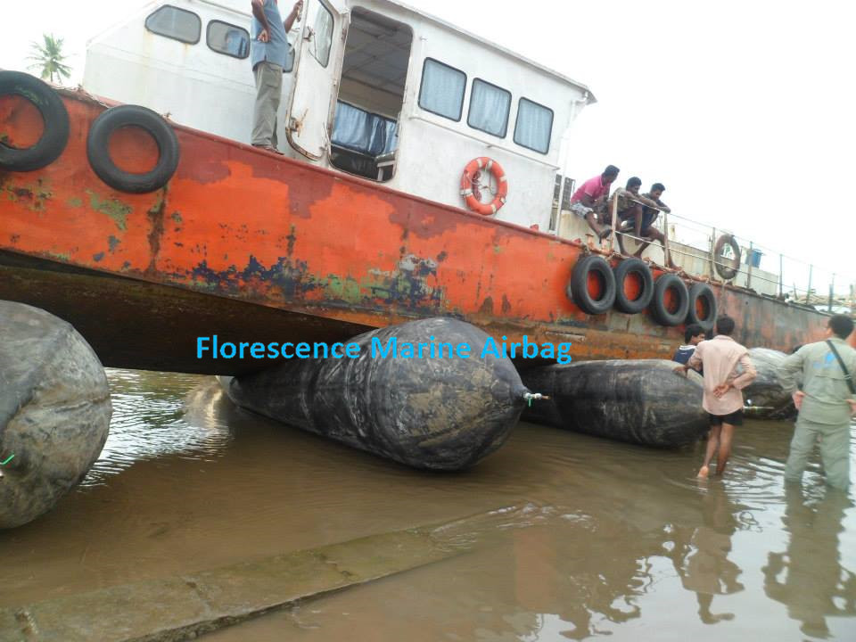 Marine Salvage Airbags, Buoyancy Bags For Boats Good Flexibility