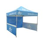 Hex 40mm Trade Show Canopy Tent Easily Extendable Legs Stable Free Design