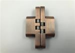 Long Lifespan SOSS Invisible Hinges 208 With Casting Zinc Alloy Body