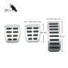 Buy cheap AT MT Car Gas Brake Rest Pedal For VW Polo 6N 9N 6R Jetta MK4 For Skoda Fabia Seat Ibiza Leon from wholesalers