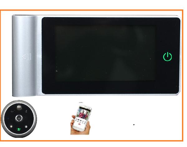 Buy cheap Night Vision Digital Door Peephole Viewer Video Recording Monitor WIFI from wholesalers
