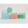 Buy cheap CE Pink Green Small Glass Makeup Jars Tasteless Pp Cream Jar 50ml from wholesalers