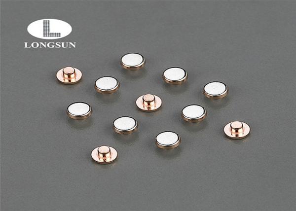 Buy cheap Electrical Contact Manufacturers Bimetal Rivet / Flat Head Solid Rivet OEM / ODM from wholesalers