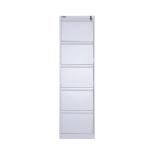 Customized Kd Structure 5 Drawer Metal Filing Cabinet ISO14001 Certified