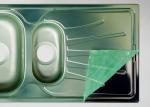 Blue Color Stainless Steel Protective Film RH05010BL 50 Micron Thickness