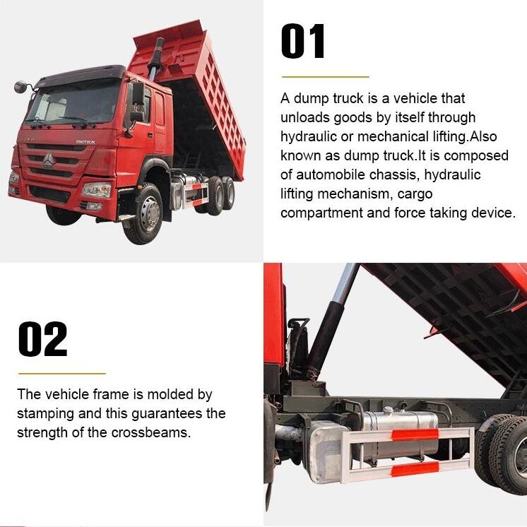 Second Hand Sinotruk Howo 371 Dump Truck 6x4 Tipper