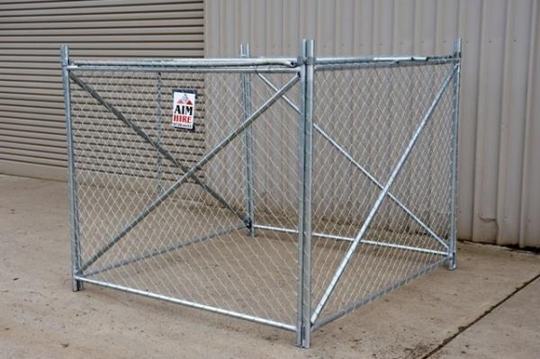 Buy cheap Australian hot sale galvanized steel wire rubbish cage from wholesalers