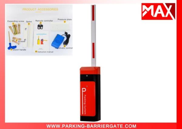 Buy cheap Orange Car Park Barriers , Ac220v Automatic Intelligent Vehicle Barrier Gate from wholesalers