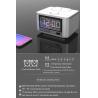 Buy cheap QI Charging 5W Bluetooth 4.2 Alarm Clock Speaker dock from wholesalers