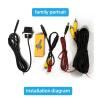 Buy cheap 12V DC Universal Reversing Camera Black Color for Car / Truck / SUV from wholesalers