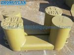 NS 2584 Double Bitts Bollard Ship Towing Equipment