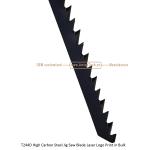 T244D Carbon Jig Saw Blade Laser Logo Print in Bulk size:100mmx6.5x6T, Cutting