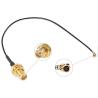 Buy cheap Male Two Hole Flange Mount Coaxial RF Connector SMA BMA Series from wholesalers