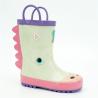 Buy cheap Kids Cute Rubber 3D Pink Unicorn Printed Rain Boots Skid Resistant from wholesalers
