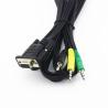 Buy cheap RS232 Serial DB15 D Sub 15 Cable 3*3.5MM VGA Male To Male Cable from wholesalers