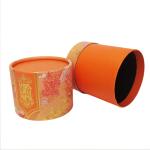 Round FSC Offset Printing Paper Tube Packaging Food Grade 5cm Dia