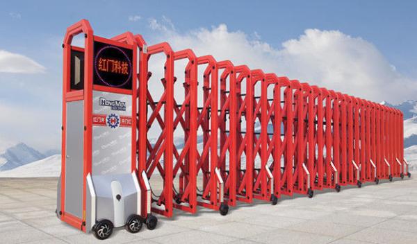 Buy cheap 433MHz Wireless Automatic Retractable Gate For Government / School from wholesalers