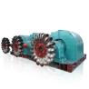 Buy cheap 100-1000A Air/Oil Cooling Pelton Turbine Generator Stainless Steel With Microgovernor from wholesalers