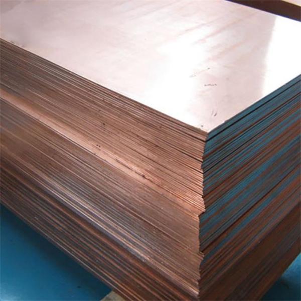Buy cheap JIS C1220 Annealed Copper Sheet 1.4mm Thick Purple Customized Size from wholesalers
