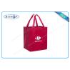 Buy cheap 90Gsm 100Gsm Non Woven Fabric Bags With Reinforced Handles from wholesalers