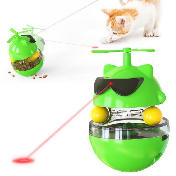 Buy cheap Cat Tumbler Interactive Pet Toys Laser Light USB Charging ODM 512g from wholesalers