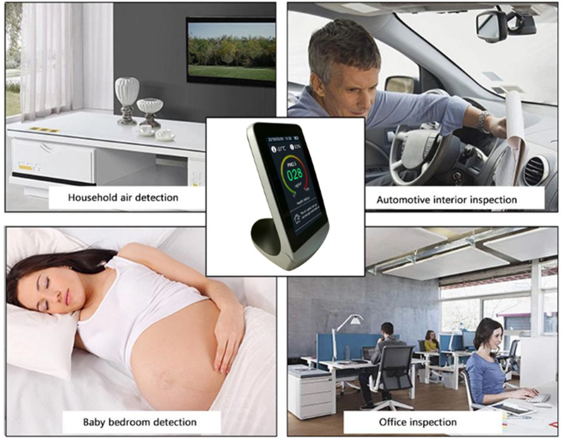 CO2 Detector Temperature Humidity Meter(DM72C)