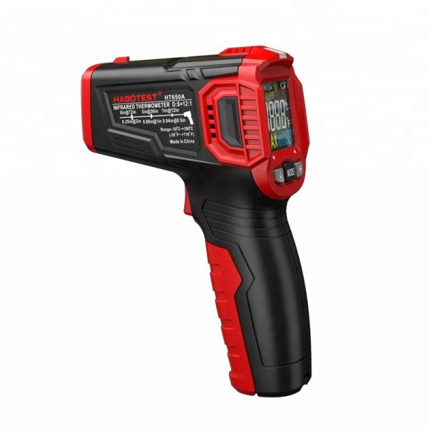 Buy cheap 12 Points Digital Infrared Thermometer 380C Laser Temperature HT650A from wholesalers