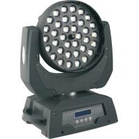 Buy cheap LCD Display LED Zoom Moving Head Light / Platinum Wash LED Zoom Large Smooth product