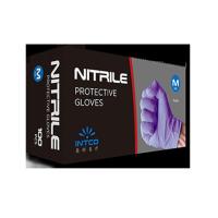 Buy cheap Green Color Disposable Plastic Gloves , Nitrile Protective Gloves Food Safe product