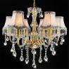 Buy cheap Funky chandelier Gold Color For Dining room Kitchen with Lampshade (WH-CY-42) from wholesalers