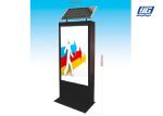 Lockable Solar Powered Light Box , Outdoor Advertising Light Box For Street