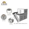 Buy cheap Portable Prefabricated Office Container Flat Pack Prefab House Fast Installation from wholesalers