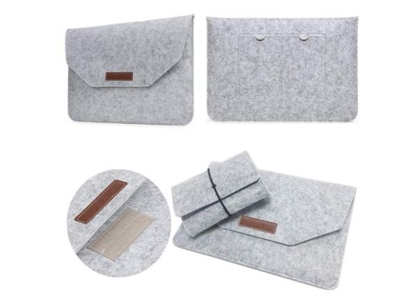 Buy cheap Custom Portable Felt Laptop Bag For 13 Inch Macbook Air / Macbook Pro from wholesalers