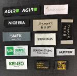 Printed Clothing Neck Labels Main Mark Type Cotton Material
