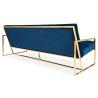 Buy cheap European Style Goldfinger Apartment Sofa Sectional Living Room With Velvet Fabric from wholesalers