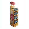 Buy cheap Storage Wood Stand Displays Retail Wooden Dessert Display Snack For Supermarket from wholesalers