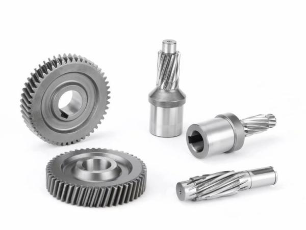 C45 Steel Steel Spur Gears Hardness Treatment Crane Spare Parts For Industry
