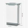 Buy cheap HOMEFISH Negative Ion Household Air Purifier UVC Luftreiniger 220V from wholesalers