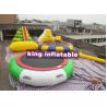 Buy cheap Heat Sealing Blow Up PVC Water Combine Toys / Tower Slide Iceberg Trampoline And Water Blob from wholesalers