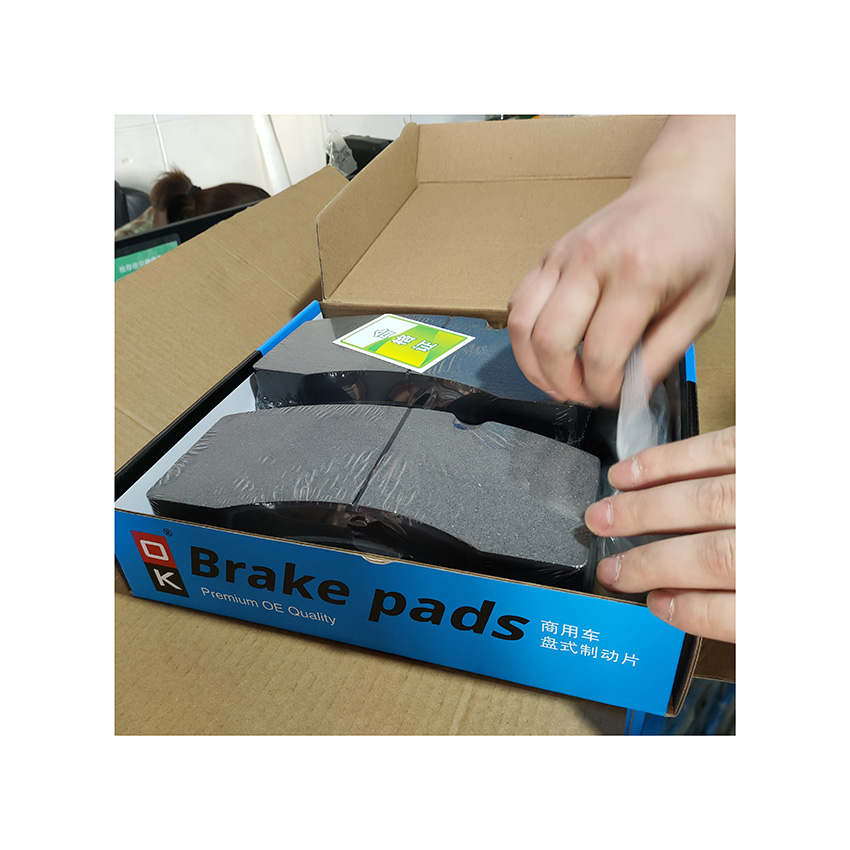 DC9.50 Truck Brake System WVA29087 Heavy Duty Brake Pad for Daf Mercedes Man Trailer