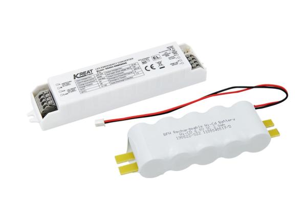 Buy cheap LED Emergency Driver Power 6W Emergency Time 1.5h & External NiCd Battery KE003-06M090NE from wholesalers