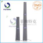 Conical Thread Pleated Filter Bags For Dust Collecting Polyester Media
