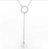 Buy cheap 88mm 925 Sterling Silver Necklaces Heart Shaped 5mm "Only Love" from wholesalers