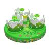 Buy cheap Electric Merry Go Round Play Set 100kg - 500kg Capacity Inflatable Soft Play from wholesalers