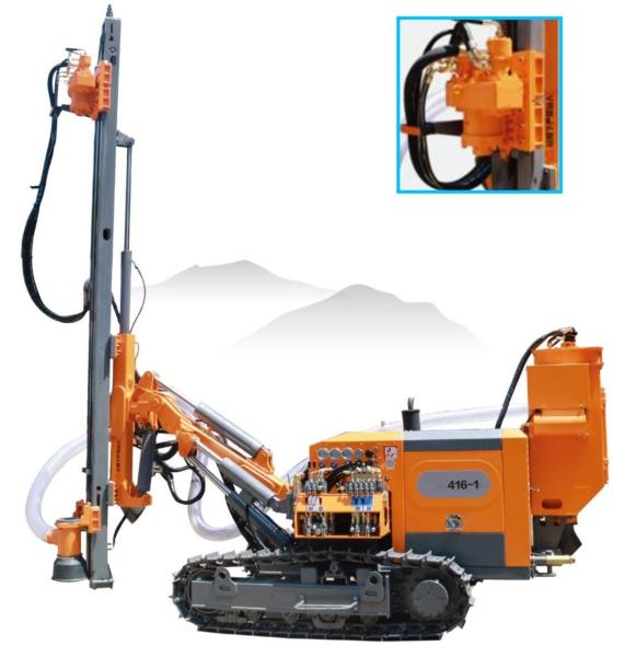 Buy cheap DTH Down The Hole Hammer Drill Rig Crawler Pneumatic Type For Rock from wholesalers
