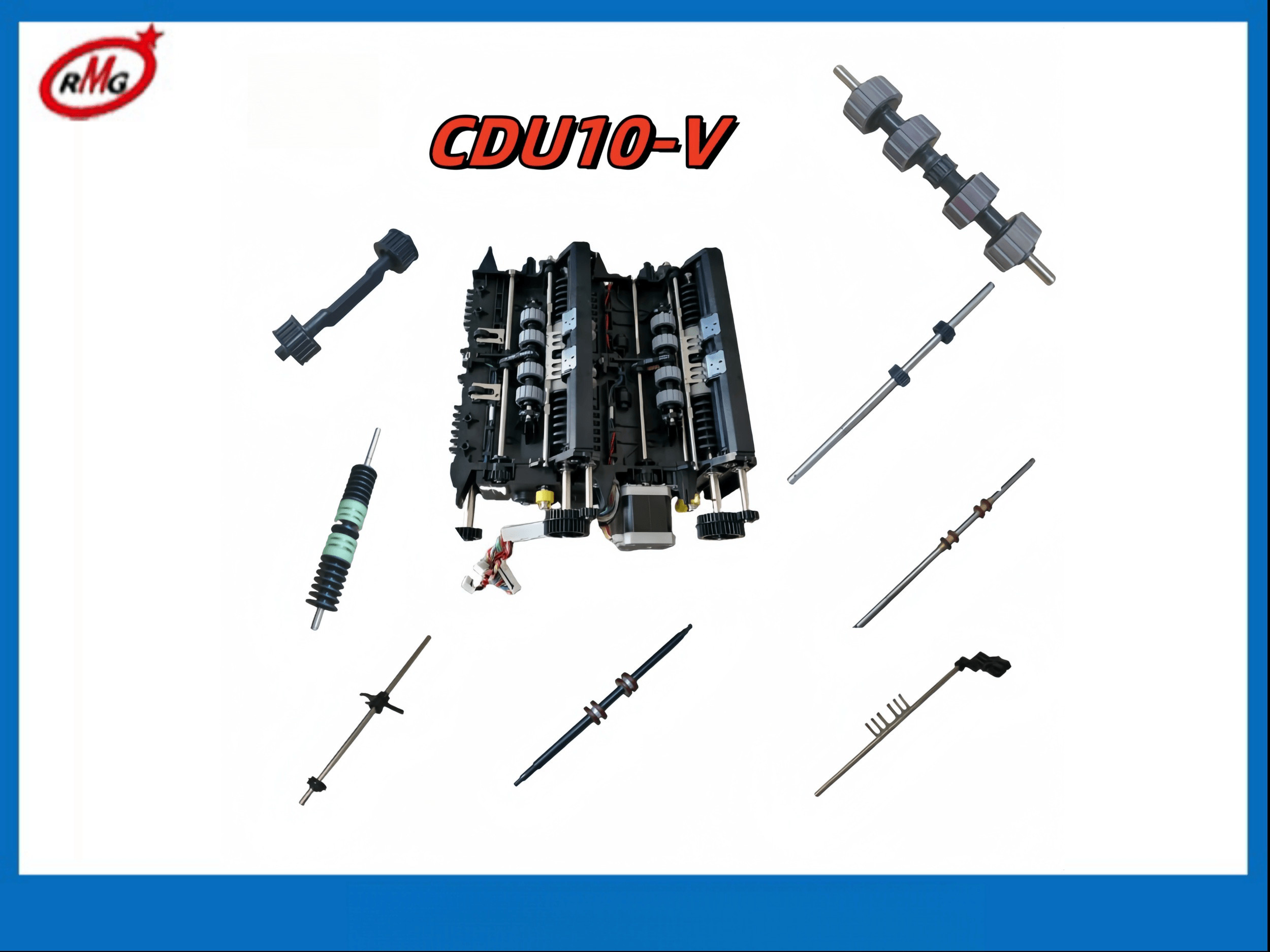7430000255 Hyosung CDU10 SF34 V Module and CDU10 V Module Shaft Assy ATM Machine Parts