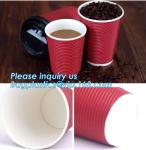 disposable cup/vending paper cup/custom coffee cups,ripple wall disposable paper
