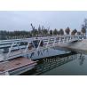 Buy cheap Marine Aluminum Gangway Ramp Ladder WPC Plastic Wood Deck Floating Dock from wholesalers