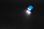 LED Waterproof IPX4 Bike Helmet Headlamp 30mm Flash Stop