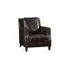 Buy cheap Industrial Loft High Back OX Leather Armchair With Solid Hardwood Frame from wholesalers